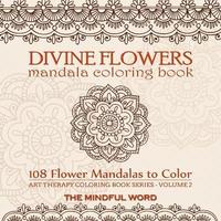 bokomslag Divine Flowers Mandala Coloring Book