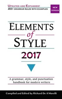 bokomslag Elements of Style 2017