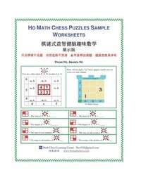 bokomslag Ho Math Chess Puzzles Sample Worksheets
