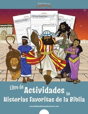 bokomslag Libro de Actividades de las Historias Favoritas de la Biblia