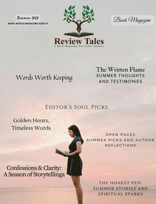 Jeyran Main - Review Tales - A Book Magazine For Indie Authors - 15th Edition (Summer 2025), Häftad