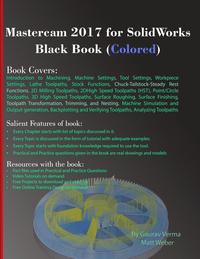 bokomslag Mastercam 2017 for SolidWorks Black Book (Colored)