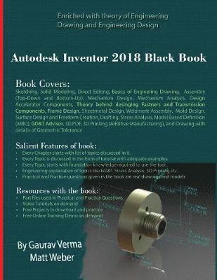 bokomslag Autodesk Inventor 2018 Black Book