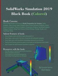 bokomslag SolidWorks Simulation 2019 Black Book (Colored)