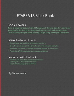 bokomslag ETABS V18 Black Book