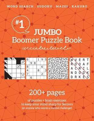 Jumbo Boomer Puzzle Book #1 1