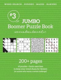 bokomslag Jumbo Boomer Puzzle Book #3
