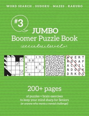 Jumbo Boomer Puzzle Book #3 1