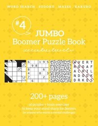 bokomslag Jumbo Boomer Puzzle Book #4
