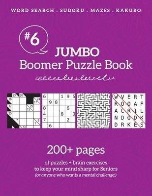 Jumbo Boomer Puzzle Book #6 1