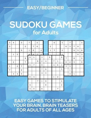 Sudoku Games for Adults Level 1