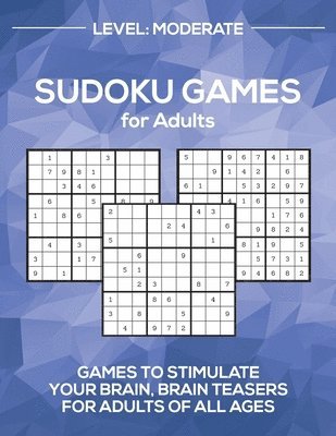 Sudoku Games for Adults Level 1