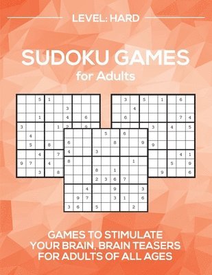 Sudoku Games for Adults Level 1