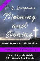 bokomslag C.H. Spurgeon's Morning and Evening Word Search Puzzle Book #1 (6 x 9): January 1st to February 29th
