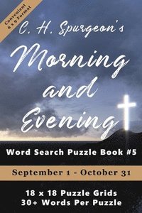 bokomslag C.H. Spurgeon's Morning and Evening Word Search Puzzle Book #5 (6x9): September 1st to October 31st