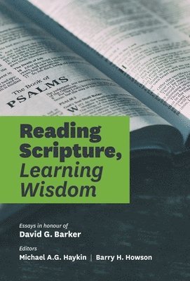 Reading Scripture, Learning Wisdom 1