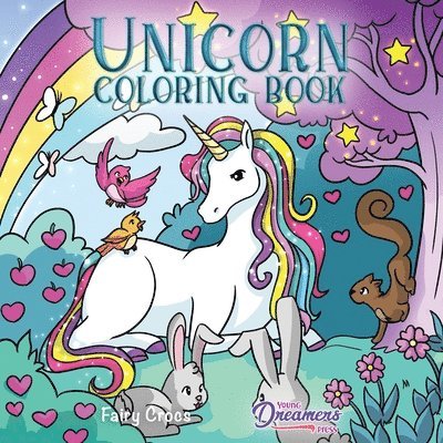 Young Dreamers Press - Unicorn Coloring Book, Häftad