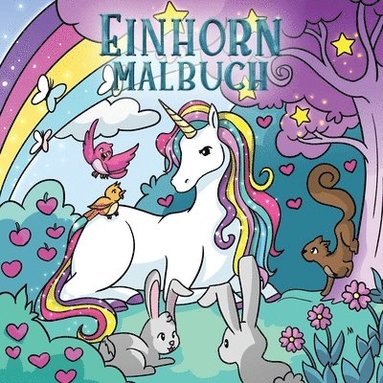 bokomslag Einhorn Malbuch