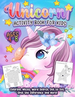 Unicorn Activity Book 1