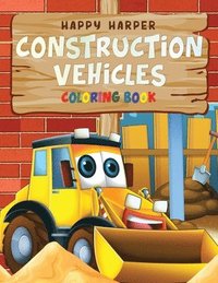 bokomslag Construction Vehicles Coloring For Kids