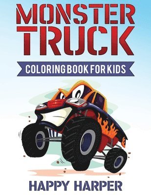 bokomslag Monster Truck Coloring Book