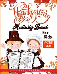 bokomslag Thanksgiving Activity Book For Kids