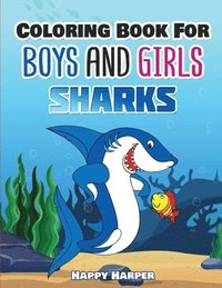 bokomslag Shark Coloring Book