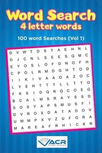 bokomslag Word Search 4 letter Words: 100 Word Searches