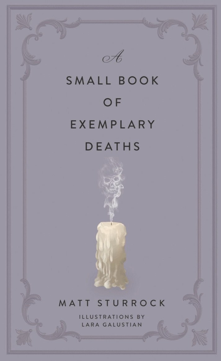 Matt Sturrock - Small Book of Exemplary Deaths, Inbunden