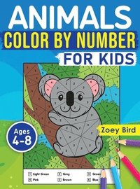 bokomslag Animals Color by Number for Kids