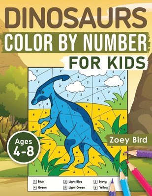 Dinosaurs Color by Number for Kids 1