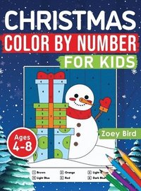bokomslag Christmas Color by Number for Kids
