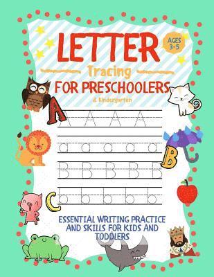 bokomslag Letter Tracing for Preschoolers Ages 3-5 & Kindergarten