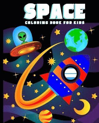 bokomslag Space Coloring Book for Kids