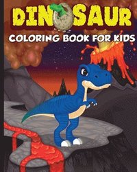 bokomslag Dinosaur Coloring Book for Kids