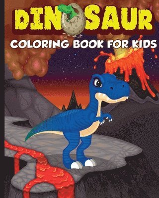 bokomslag Dinosaur Coloring Book for Kids