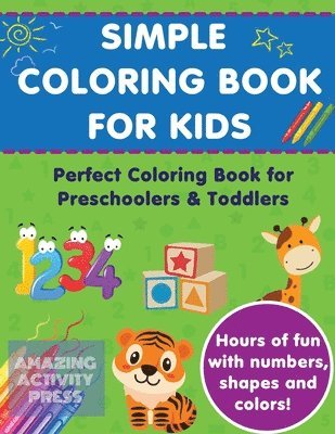 Simple Colouring Book For Kids 1