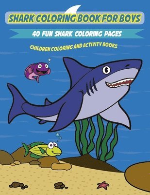 Shark Coloring Book for Kids 1