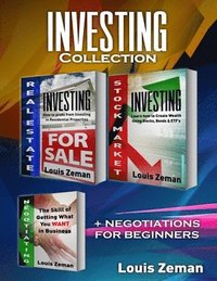 bokomslag Stock Market for Beginners, Real Estate Investing, Negotiating