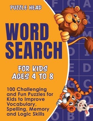 bokomslag Word Search for Kids Ages 4 to 8