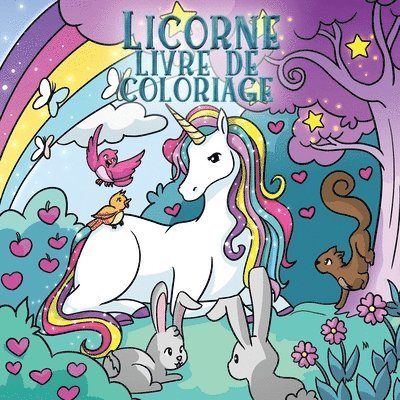 Licorne livre de coloriage 1