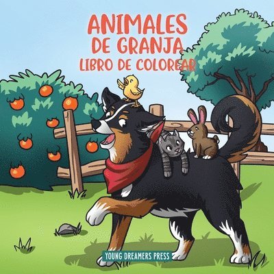 Animales de granja libro de colorear 1