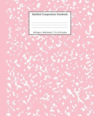 bokomslag Marbled Composition Notebook