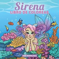 bokomslag Sirena libro de colorear