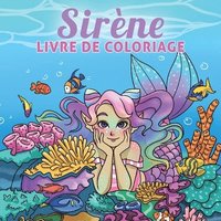 bokomslag Sirene livre de coloriage