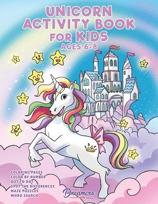 Unicorn Activity Book for Kids Ages 6-8 1