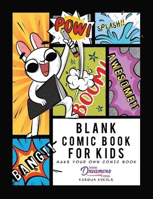 Blank Comic Book for Kids 1