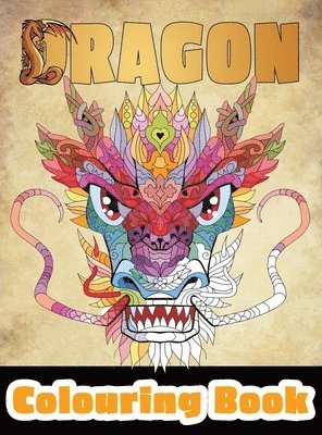 bokomslag Dragon Colouring Book