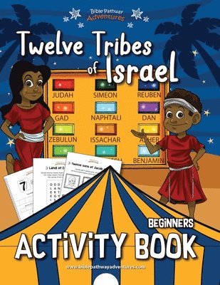 bokomslag Twelve Tribes of Israel Activity Book for Beginners