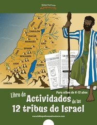 bokomslag Libro de actividades de las 12 tribus de Israel